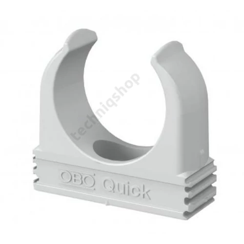 Bilincs M40 Quick 40mm-csőátmérőhöz műanyag 1db csőhöz szürke sorolható 2955 M40 OBO-BETTERMANN