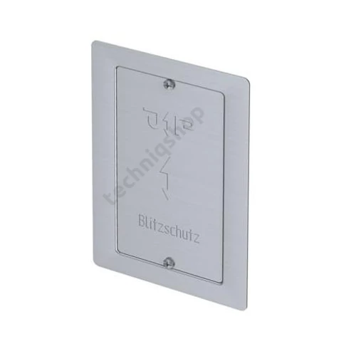 Ellenőrző ajtó 155*205mm rozsdamentes domborított