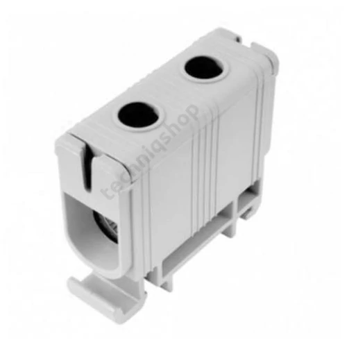 Univerzális sorkapocs szürke 2,5-50mm2Cu 6-50mm2Alu 1P csavaros UK 50/1 A Pollmann
