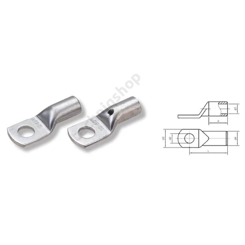 Csupasz csősaru M8/16mm²