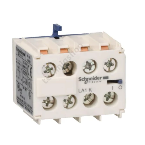 Segédérintkező blokk K-hoz előlapra rádugható 3-z 1-ny 10A/AC15/230V TeSys LA1-K Schneider