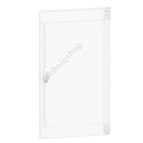 Ajtó átlátszó 3x18modul műanyag fehér IP40 426mm-sz 600mm-ma Pragma Schneider