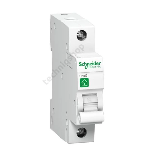 Kismegszakító 1P 10A C-jelleg 230V AC 4.5kA/60898 Resi9 F Schneider
