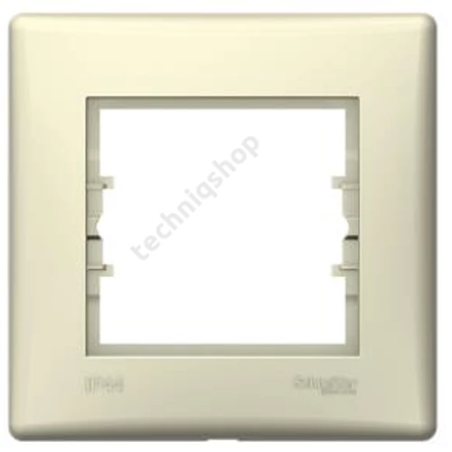 Sedna 1-es keret bézs IP44 Schneider