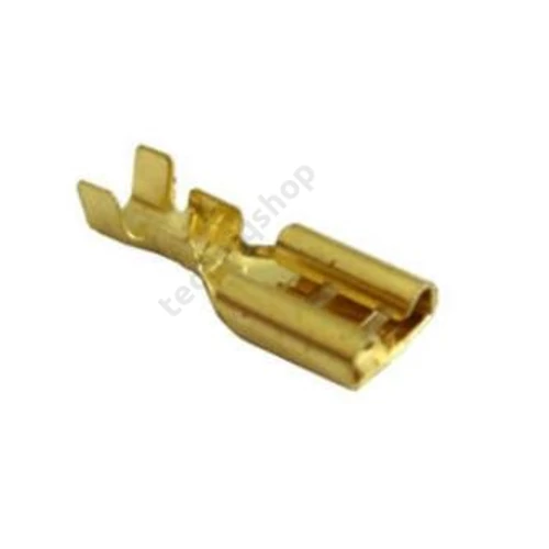 Csúszósaru 15,5mm hüvely szigeteletlen 13.5A lapos 2.8x0.5mm réz 0,5-1mm2 TRACON