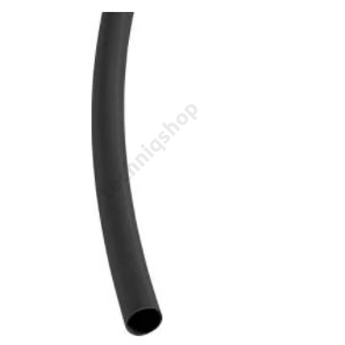 Zsugorcső fekete 12.7mm/ 6.4mm-átmérő 1m 2:1-zsugor vékonyfalú melegzsugor TRACON