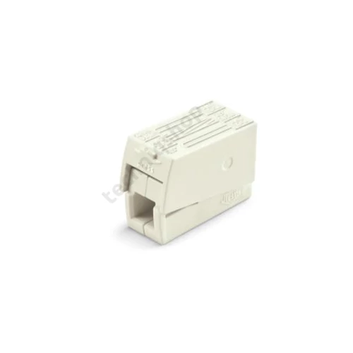 Csillárkapocs dupla kapocs 1mm2- 0.5mm2-min. 2.5mm2-max. fehér WAGO