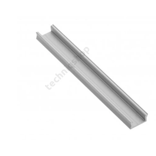 Led Aluminium profil,GLAX mini, falonkívüli, 2m/szál, 8-10mm