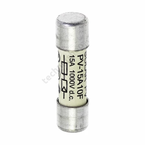 Hengeres biztosítóbetét szolár 10x38mm 15A 1000V DC Bussmann EATON