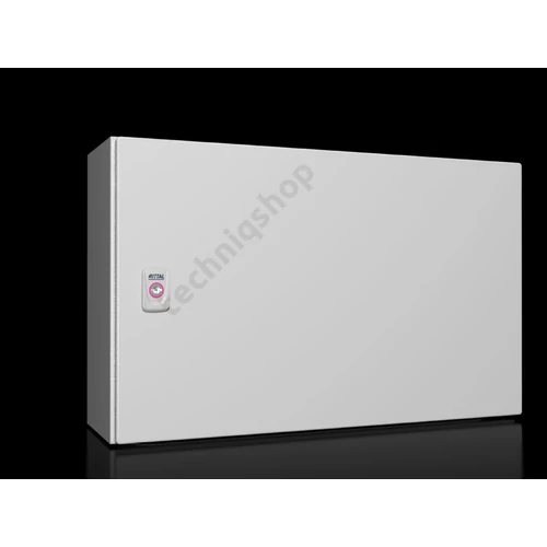 Szekrény fali teli ajtós acél szerelőlappal 380mmx 600mmx 210mm IP66 AX 1039.000 Rittal