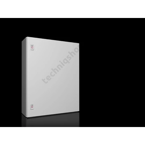 Szekrény fali teli ajtós acél szerelőlappal 760mmx 600mmx 210mm IP66 AX 1076.000 Rittal