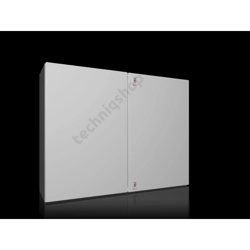 Szekrény fali teli ajtós acél szerelőlappal 760mmx 1000mmx 300mm IP55 AX 1130.000 Rittal