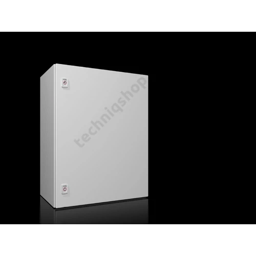 Szekrény fali teli ajtós acél szerelőlappal 760mmx 600mmx 350mm IP66 AX 1376.000 Rittal