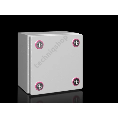Kötődoboz falonkívüli 150mmx 150mmx 120mm acél IP66 csavargyűrűvel KX 1500.000 Rittal