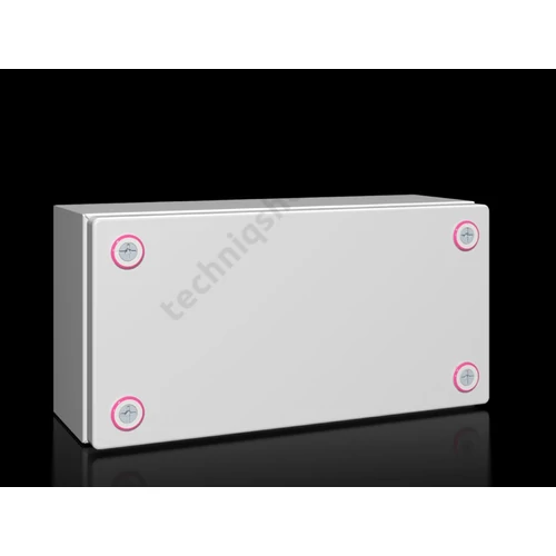 Kötődoboz falonkívüli 300mmx 150mmx 120mm acél IP66 csavargyűrűvel KX 1501.000 Rittal