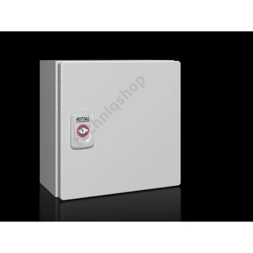 Szekrény E-Box falonkívüli 200mmx 200mmx 120mm acél IP66 csavargyűrűvel KX 1549.000 Rittal