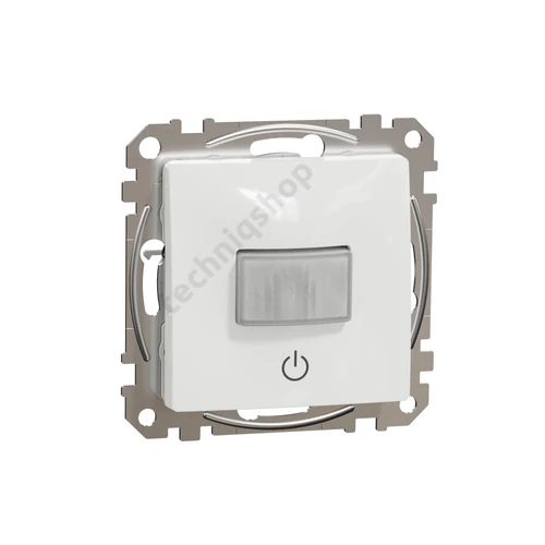 SednaÚj mozgásérzékelő nyomóval 160° 10A fehér 2200W 230V IP20 süllyesztett Schneider