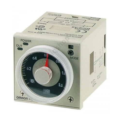 Beépíthető időrelé 4-funkciós 0,05s-300h 2-v 100-240V50Hz H3CR-A8 AC100-240/DC100-125 OMI OMRON
