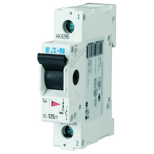 Sorolható szakaszoló főkapcsoló 1z 1ny 1P 20A 240V AC 1M IS-20/1 EATON