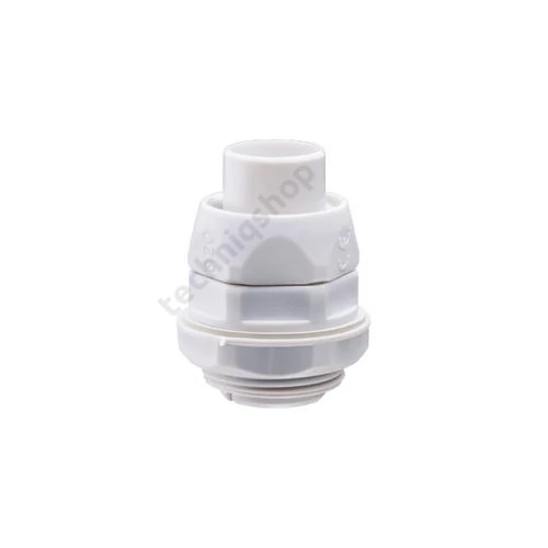 Tömszelence d=8 mm DIFLEX csőhöz ISO M12x1.5 egyenes polipropilén (PP) szürke IP54 DF GEWISS DX54008