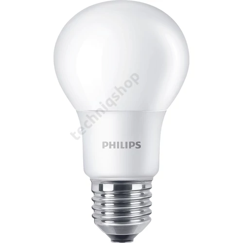 LED lámpa körte A 7,5W- E27 806lm 865 220-240V AC 15000h 200° 6500K CorePro LEDbulb Philips