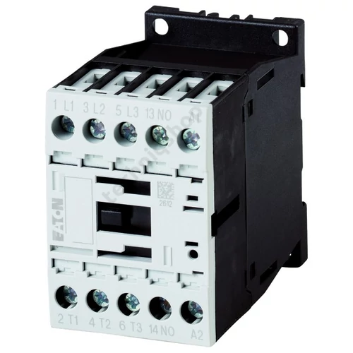 Kontaktor (mágneskapcsoló) 3kW/400VAC-3 3-Z 24VAC 1-z csavaros 22A/AC-1/400V DILM7-10 EATON