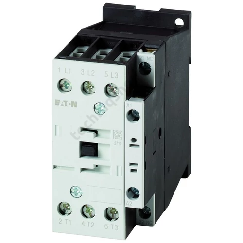 Kontaktor (mágneskapcsoló) 7.5kW/400VAC-3 3-Z 24-27VDC 1-ny csavaros 40A/AC-1/400V DILM17-01 EATON