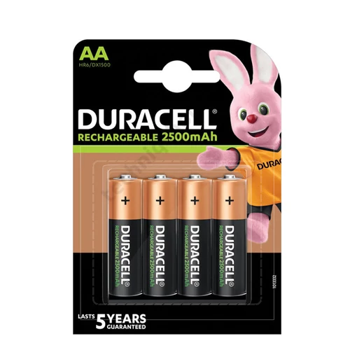 Ceruza akkumulátor 2500mAh nikkel-fém-hidrid Mignon(AA/R6) AA R2U DURACELL