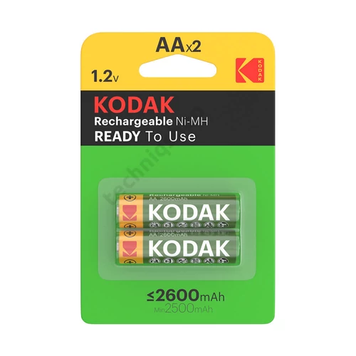 Ceruza akkumulátor 2600mAh nikkel-fém-hidrid Mignon(AA/R6) AA R2U KODAK