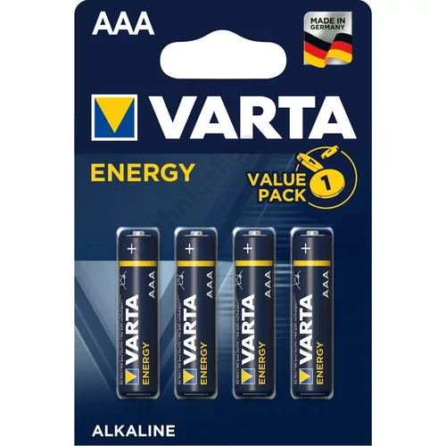 Mikro elem AAA MN2400 1,5V Varta Energy alkáli B4
