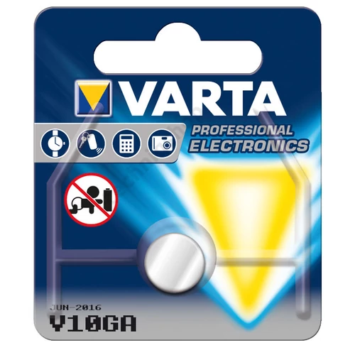 Gombelem LR54, AG10, 189, 389, 1,5V Varta Alkáli B1