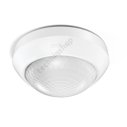 Mozgásérzékelő mennyezetre 360° PIR 24m-érzékelésátmérő 2000W 230V fehér IS 2360-3 ECO STEINEL