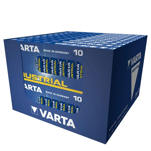 Mikro elem AAA MN2400 1,5V Varta Industrial Ipari alkáli BULK10