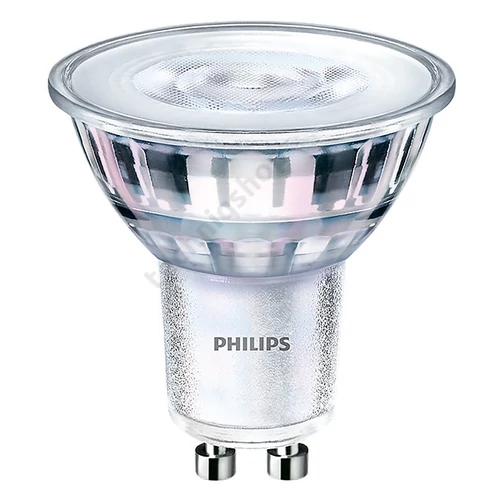 LED lámpa tükrös PAR16 4,9W- 65W GU10 460lm 830 220-240V AC 15000h 3000K Corepro LEDspot Philips