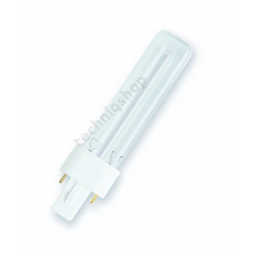 UV kompakt fénycső germicid 7800cd 2P UV-C 7W 46V G23 8000h Puritec HNSS OFR OSRAM