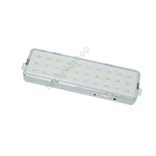 LED vészvilágító állandó/készenléti 2W 220-240V AC 3h-szigetüzem fali IP20 MLX JM 190 HUNILUX