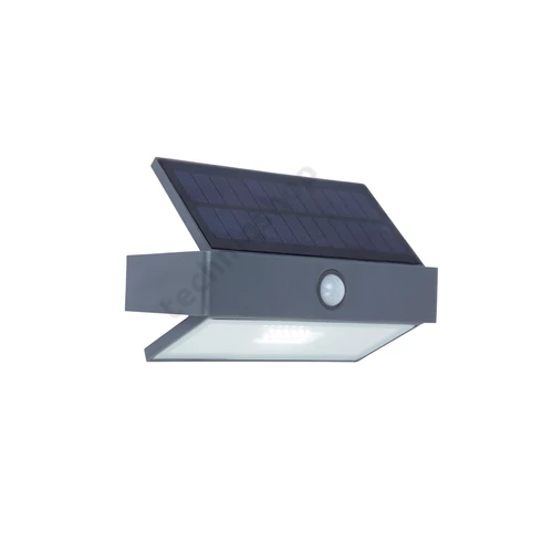 LED kültéri fali lámpatest 12m-PIR-érzékelő szolár 1,2Ah/Li-Ion-akku falonkívüli 1x ARROW LUTEC
