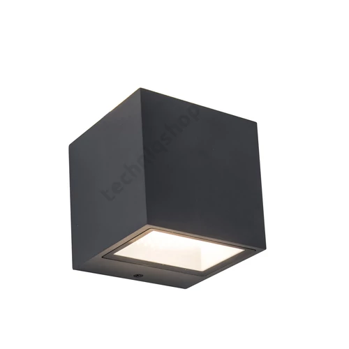 LED homlokzatvilágító fel/le falonkívüli 2x 9W 220-240V AC 850lm 4000K IP54 GEMINI LUTEC