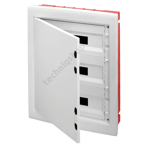 Kiselo. 40CDi IP40 SÜLLY. teli fehér ajtó 54M (3x18) PE/N 2 db (GW40418B) sínnel GW40890BD