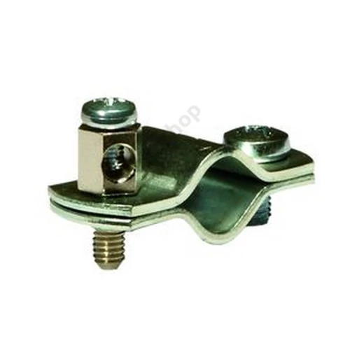 Földelő csőbilincs 1" galván/elektrolit horganyzott acél 30-36mm 1 " FE 1 Pollmann