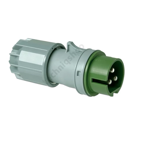 Ipari dugvilla lengő 2P+E 16A 3P 40-50V(50+60Hz) fehér IP44 műanyag csavaros Twist PCE