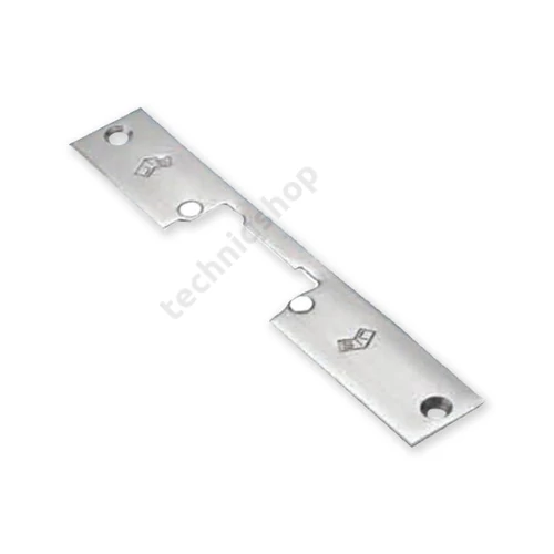 JIS Hosszú előlap 1700-as és 800-as szériájú zárfogadókhoz (mágneszárhoz) 250mm x 25mm x 3mm
