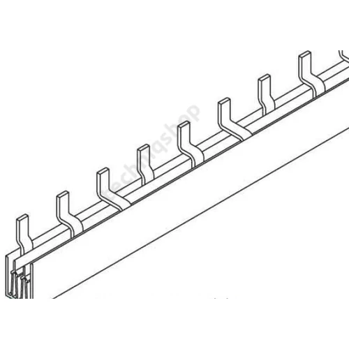 Sorolósín csapos 3F 3P 220A 36M 36mm2 1000mmx szigetelt 12-készülék 4kV S-3L-27-1000/36 Pollmann
