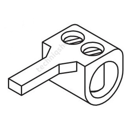 Betápkapocs villás sorolósínhez 35mm2-vezetőhöz(max.) AS/35-K Pollmann