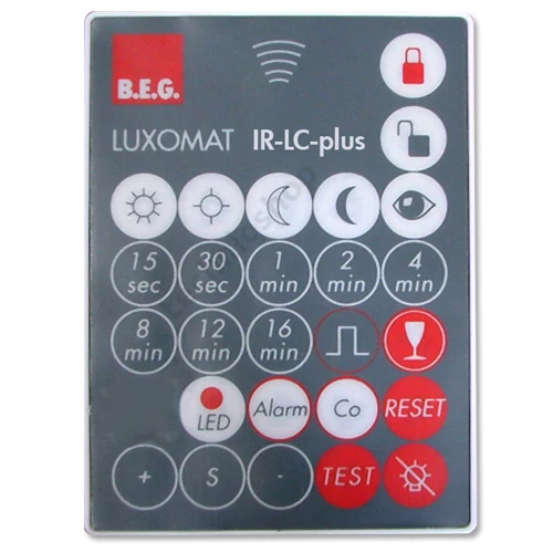 Távirányító LC-plus 280 érzékelőhöz infravörös (IR) fekete IR-LC-plus B.E.G.