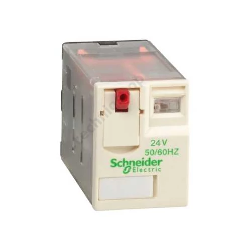 Miniatűr relé 6A 4v 24V50Hz monostabil IP20 Zelio RXM Schneider