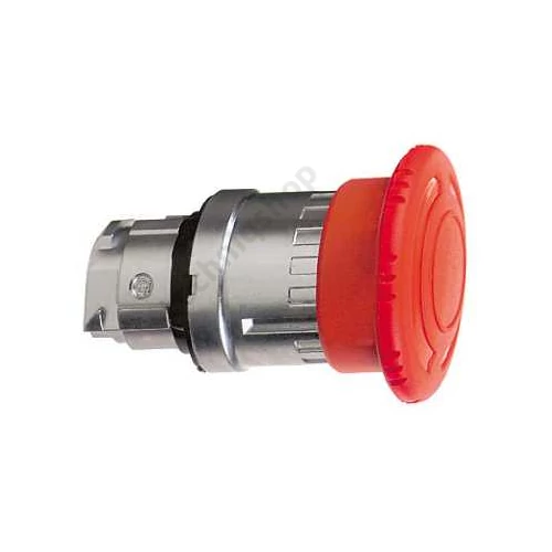 Gomba nyomófej d22 vészleállító 40mm piros/zöld reteszelt fordító nyugtázás Harmony XB4 Schneider
