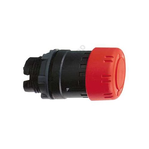 Gomba nyomófej d22 vészleállító 30mm piros reteszelt fordító nyugtázás Harmony XB5 Schneider