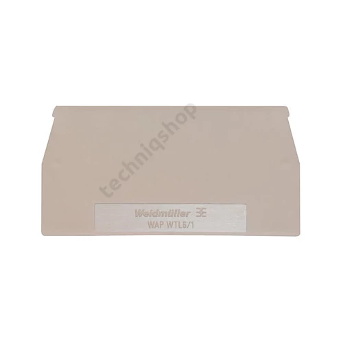 Sorkapocs véglap bézs 1,5mm WAP WTL6/1 Weidmüller