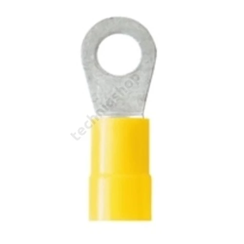 Szemes saru kúpos kábelbemenet 4-6mm2 6M/csavar gyűrűs-alakú PVC sárga réz LIR 6M6 V Weidmüller